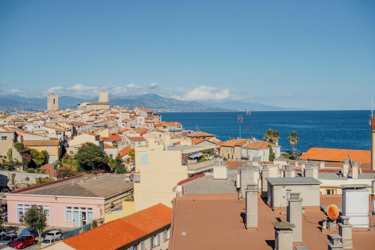 Apartamento High Standing With Incredible Old Antibes And Sea Views Exterior foto