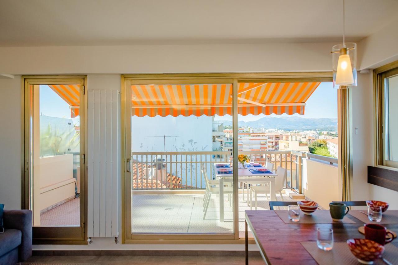 Apartamento High Standing With Incredible Old Antibes And Sea Views Exterior foto