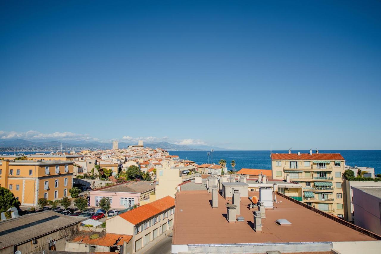 Apartamento High Standing With Incredible Old Antibes And Sea Views Exterior foto