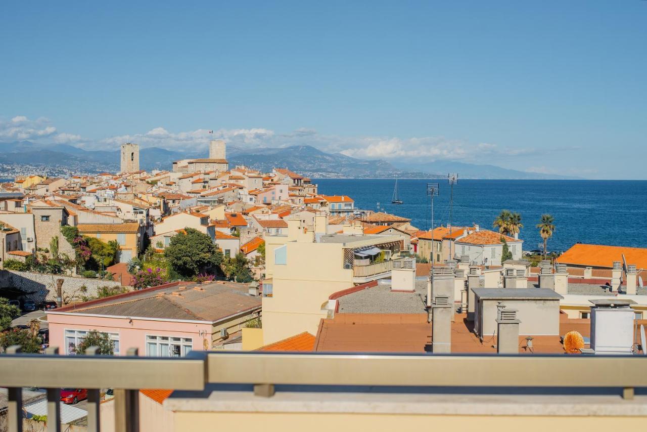 Apartamento High Standing With Incredible Old Antibes And Sea Views Exterior foto